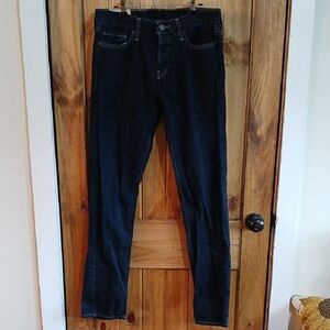 Hollister Slim Straight Dark Rinse Jeans - 30 X 34